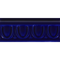 TILE BORDER V&A COBALT EGG&DART TILE BORDER V&A COBALT EGG&DART