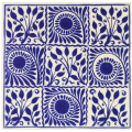 TILE BORDER V&A COBALT 9 SQUARE TILE BORDER V&A COBALT 9 SQUARE