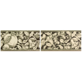 TILE DECOR V&A POMEGRANATE BLACK&WHITE TILE DECOR V&A POMEGRANATE BLACK&WHITE
