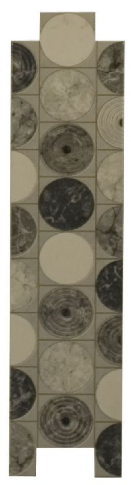 TILE BORDER PONOMA PLATA LISTELLO