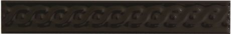 TILE BORDER V&A BLACK SERPENTINE