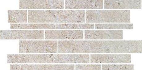 Canyon Semi Polished Cream Brick Mosaic