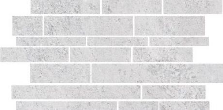 Canyon Semi Polished Light Grey Brick Mosaic
